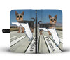 Cute Yorkie Print Wallet CaseFL State