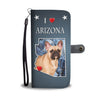 Lovely French Bulldog Print Wallet CaseAZ State