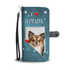 Cute Chihuahua Print Wallet CaseNV State