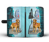 Golden Retriever Art Print Wallet CaseNH State