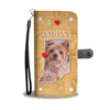 Lovely Yorkshire Terrier Print Wallet CaseIN State