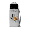 Abyssinian Cat Print Wallet CaseTX State