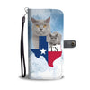 British Shorthair Cat Print Wallet CaseTX State