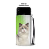 Ragdoll Cat Print Wallet CaseTX State