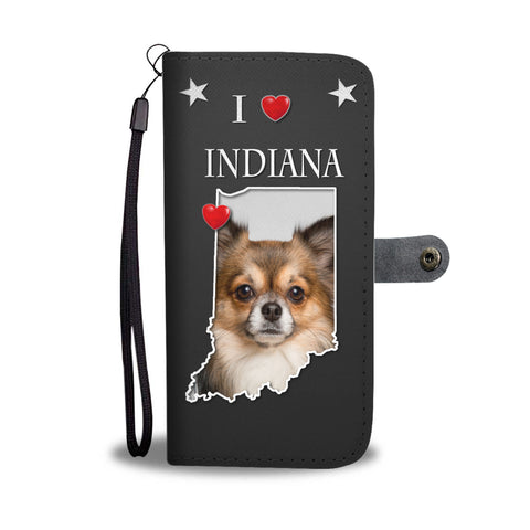 Amazing Chihuahua Print Wallet CaseIN State