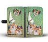 Cardigan Welsh Corgi Dog Print Wallet CaseID State