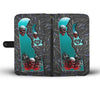 Gun And Skull Print Limited Edition Wallet CaseDE State