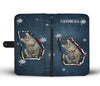 American Curl Cat Print Wallet CaseGA State