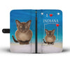 Burmese Cat Print Wallet CaseIN State