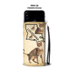 Savannah Cat Print Wallet CaseLA State