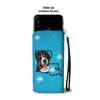 Bernese Mountain Dog Print Wallet CaseLA State