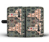 Boxer Dog Pattern Print Wallet CaseNY State