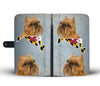 Brussels Griffon Print Wallet CaseMD State