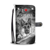 Amazing German Shepherd Print Wallet CaseIN State