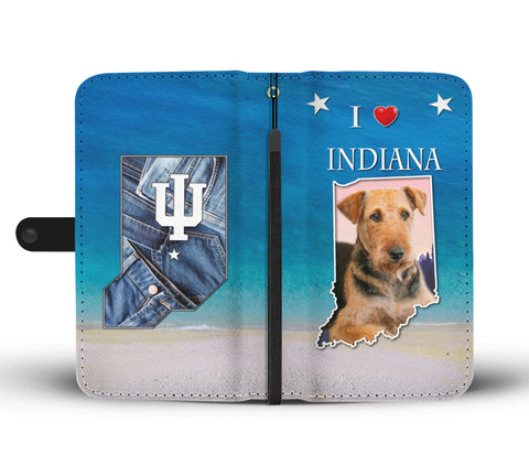 Airedale Terrier Wallet CaseIN State