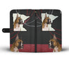 Amazing Boxer Dog Print Wallet CaseMN State