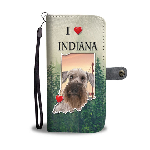 Cesky Terrier Print Wallet CaseIN State