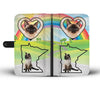 Siamese Cat Print Wallet CaseMN State