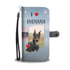 Doberman Pinscher Print Wallet CaseIN State