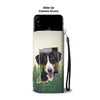 Entlebucher Mountain Dog Print Wallet CaseIN State