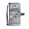 Jack Russell Terrier Print Wallet CaseIN State