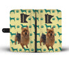 Australian Terrier Print Wallet CaseMN State