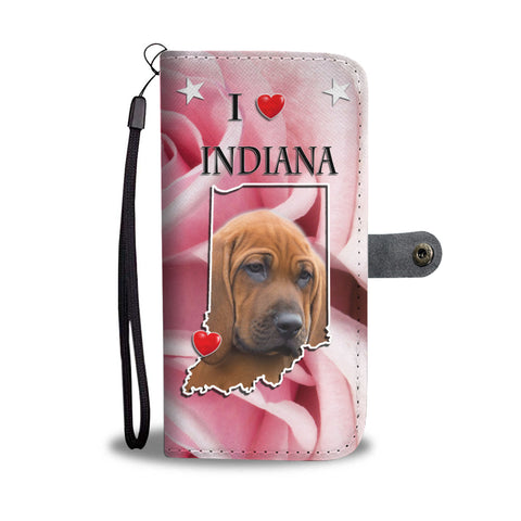 Redbone Coonhound Print Wallet CaseIN State