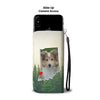 Shetland Sheepdog Print Wallet CaseIN State