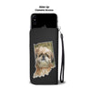 Cute Shih Tzu Print Wallet CaseIN State