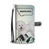 Bichon Frise Print Wallet CaseMT State