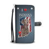 Lovely Weimaraner Print Wallet CaseIN State