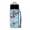 Amazing Border Collie In Lots Print Wallet CaseWV State