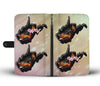 Amazing Doberman Pinscher Dog Print Wallet CaseWV State