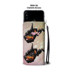 Amazing Doberman Pinscher Dog Print Wallet CaseWV State