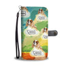 Cavalier King Charles spaniel Print Wallet CaseMT State