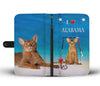 Abyssinian Cat Print Wallet CaseAL State