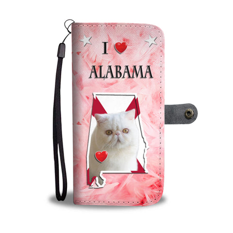 Exotic Shorthair Cat Print Wallet CaseAL State