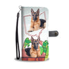 Amazing German Shepherd Print Wallet CaseOH State