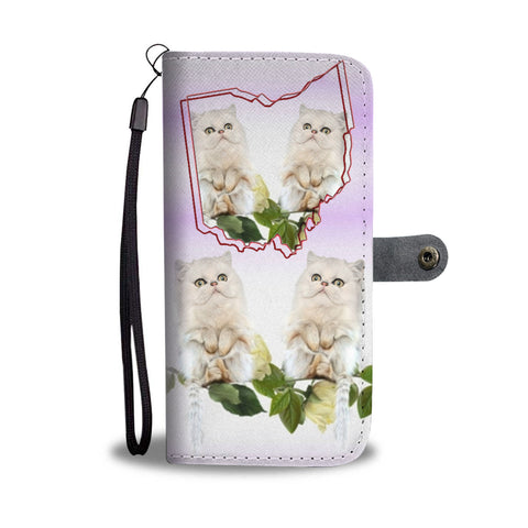 Persian cat Print Wallet CaseOH State