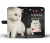 Persian Cat Print Wallet CaseAL State