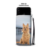 Australian Terrier Dog Print Wallet CaseAL State