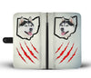 Amazing Siberian Husky Print Wallet CaseOH State