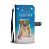 Belgian Malinois Dog Print Wallet CaseAL State