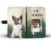 Cardigan Welsh Corgi Print Wallet CaseAL State