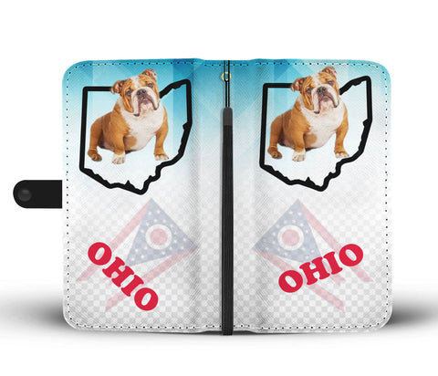 Bulldog Print Wallet CaseOH State