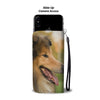 Cute Rough Collie Print Wallet CaseAL State