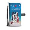 Cute Dalmatian Dog Print Wallet CaseAL State