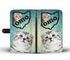 Scottish Fold Cat Print Wallet CaseOH State