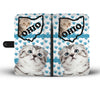 Scottish Fold Cat Paws Print Wallet CaseOH State