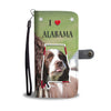 English Springer Spaniel Print Wallet CaseAL State